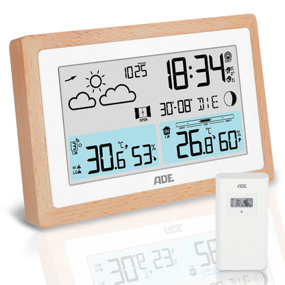 Wetterstation mit Funk-Außensensor