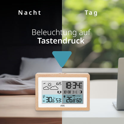 Wetterstation mit Funk-Außensensor