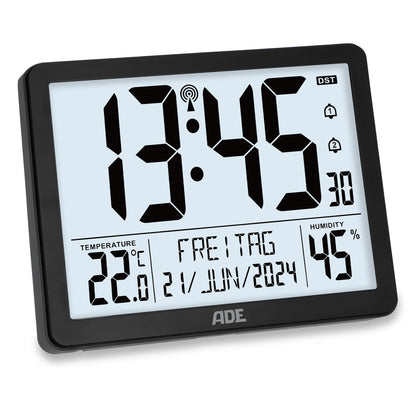 Digitale Wanduhr mit Beleuchtung