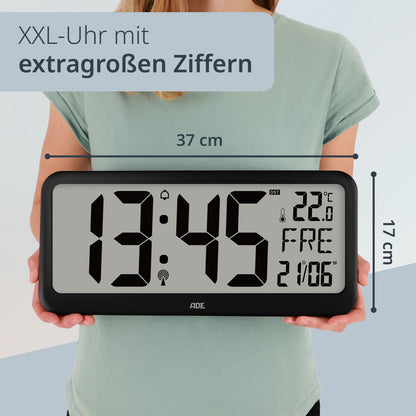 Digitale Funkuhr mit XXL-Anzeige
