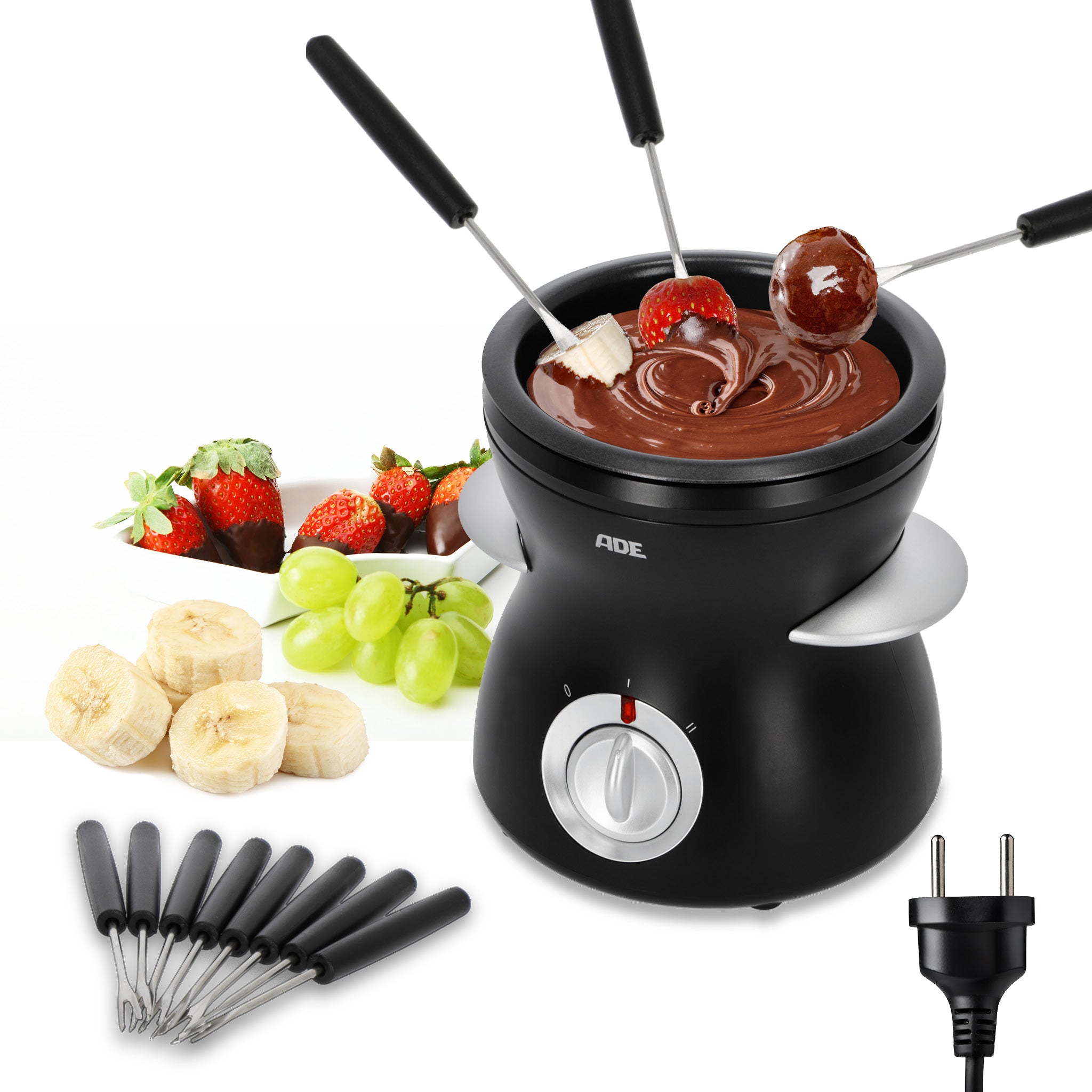 Elektrisches Schokoladen-Fondue