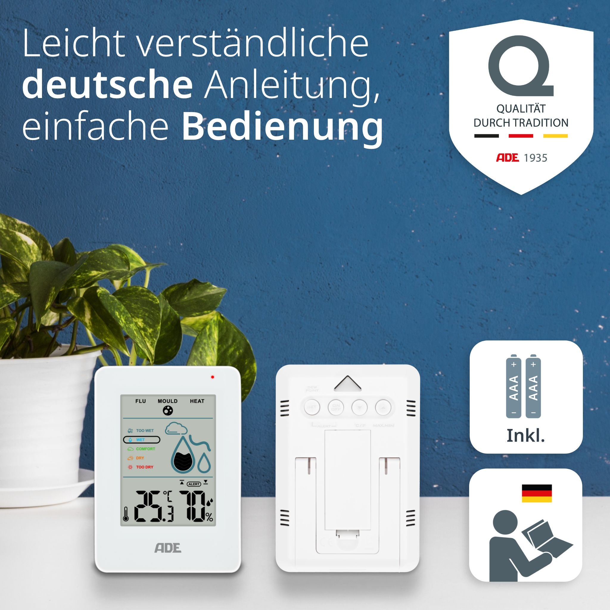 Digitales Thermo-/Hygrometer