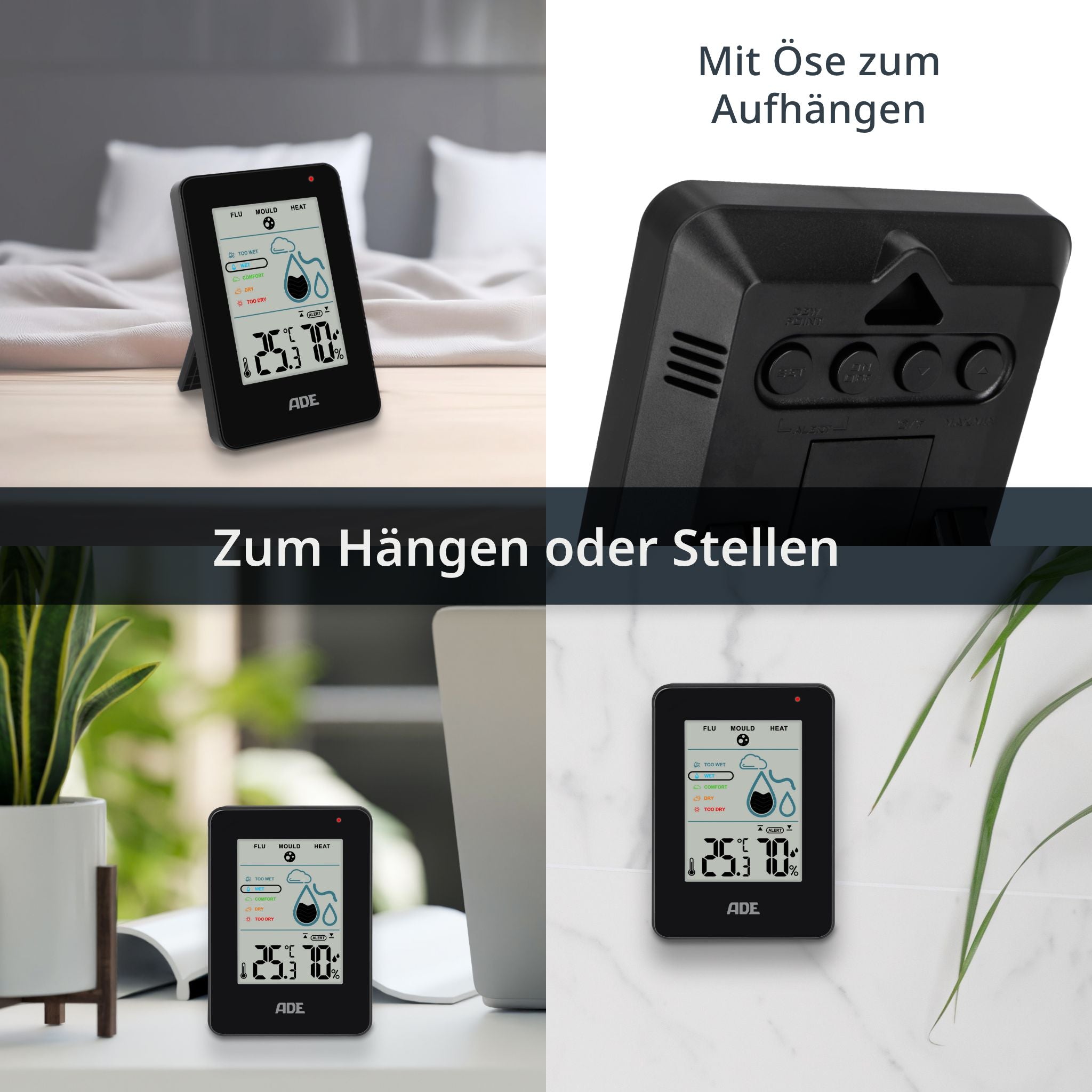 Digitales Thermo-/Hygrometer