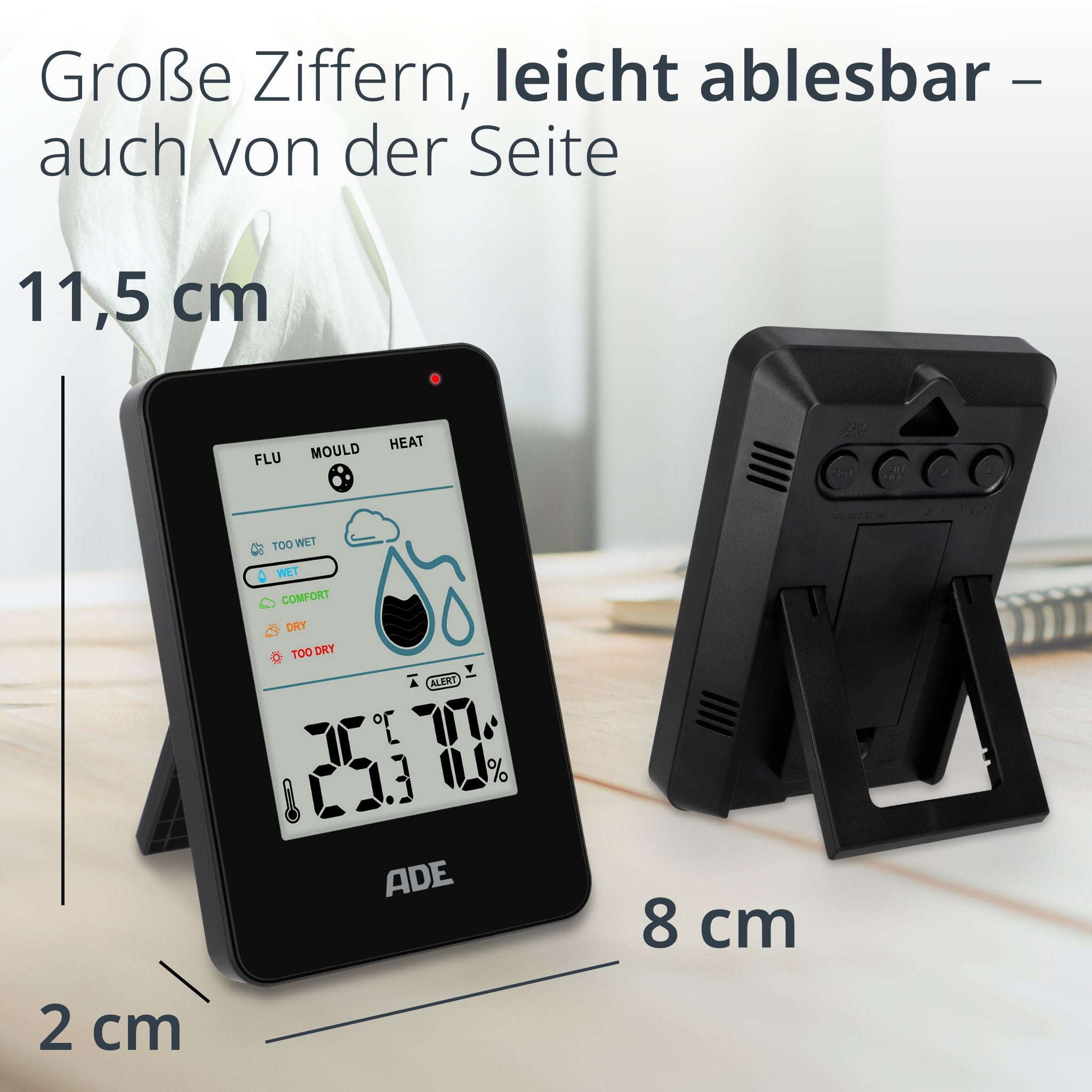 Digitales Thermo-/Hygrometer