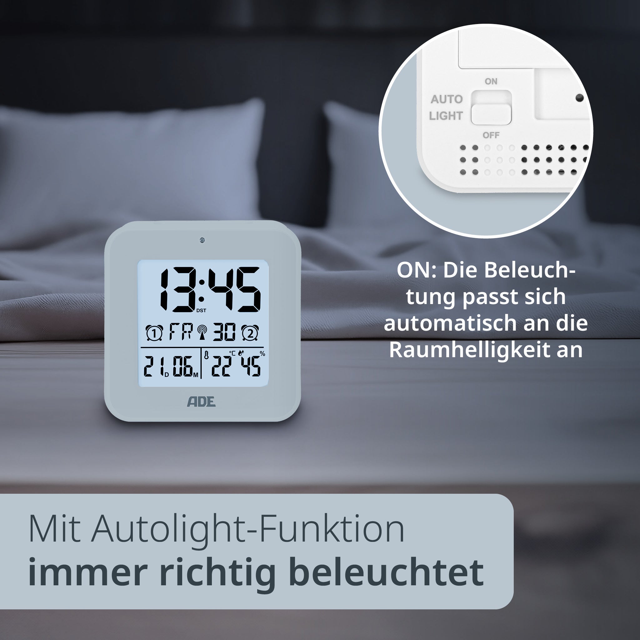 Digitaler DCF-Funkwecker