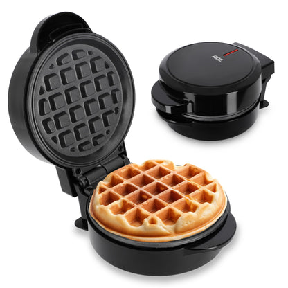 Mini waffle iron - round