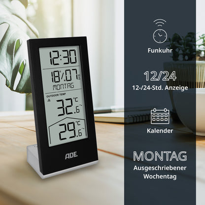 Wetterstation mit Funk-Außensensor