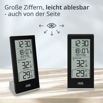 Wetterstation mit Funk-Außensensor