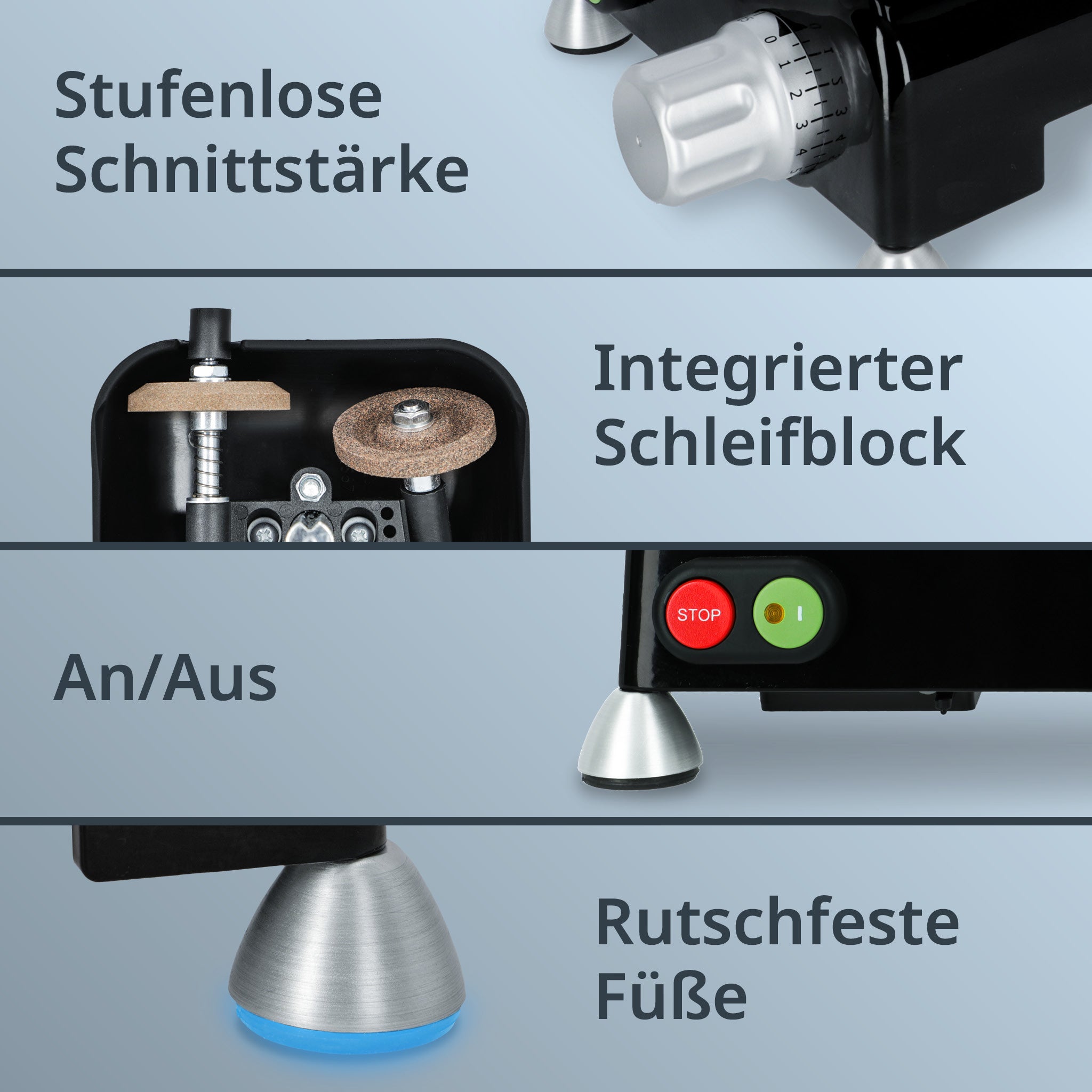 Electric all-purpose slicer