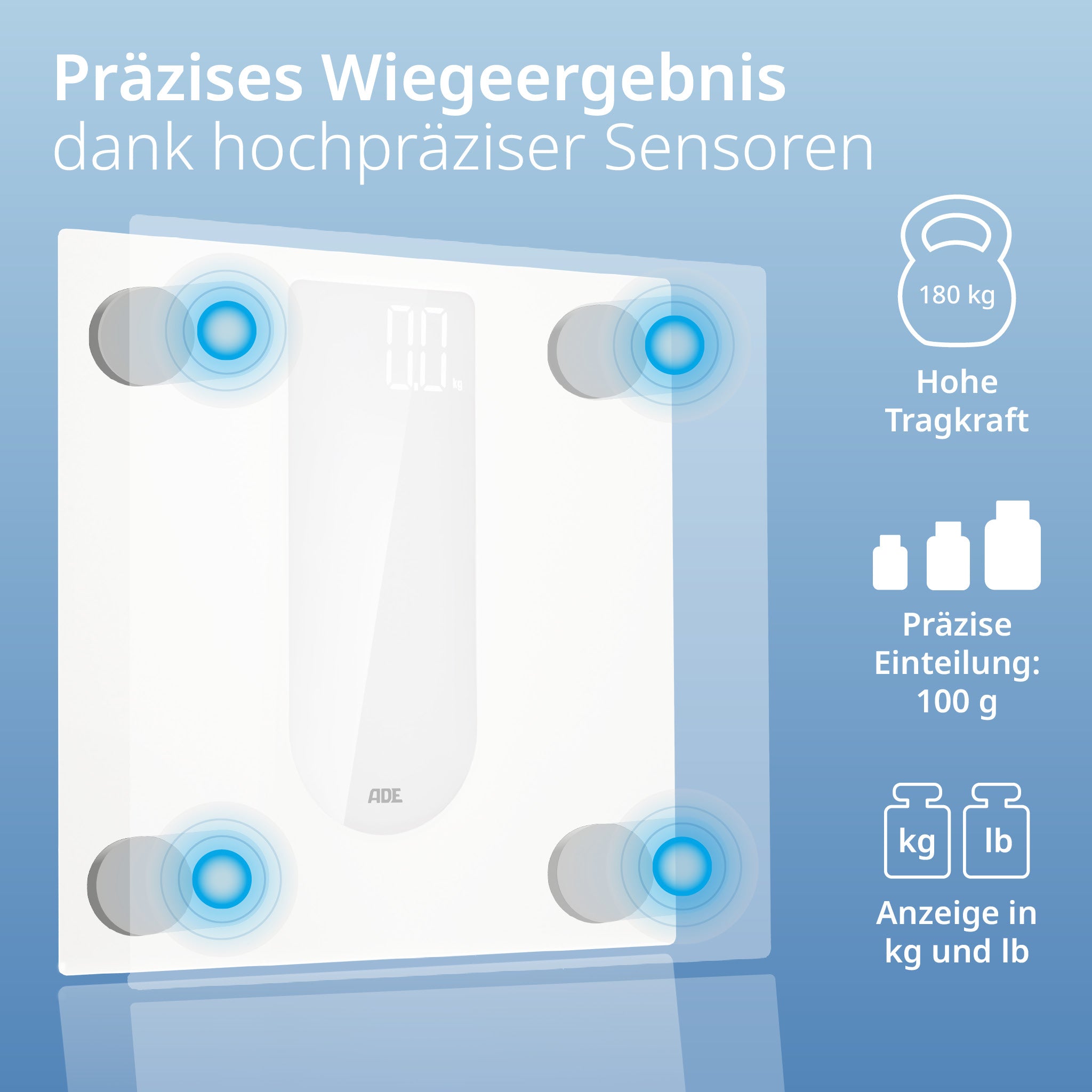 Digitale Personenwaage Allegra