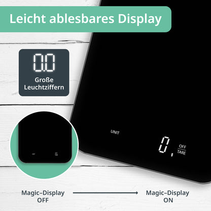 USB-aufladbare Küchenwaage Tessa