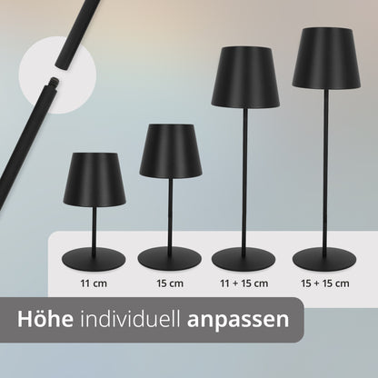 2-in-1 table/bottle lamp