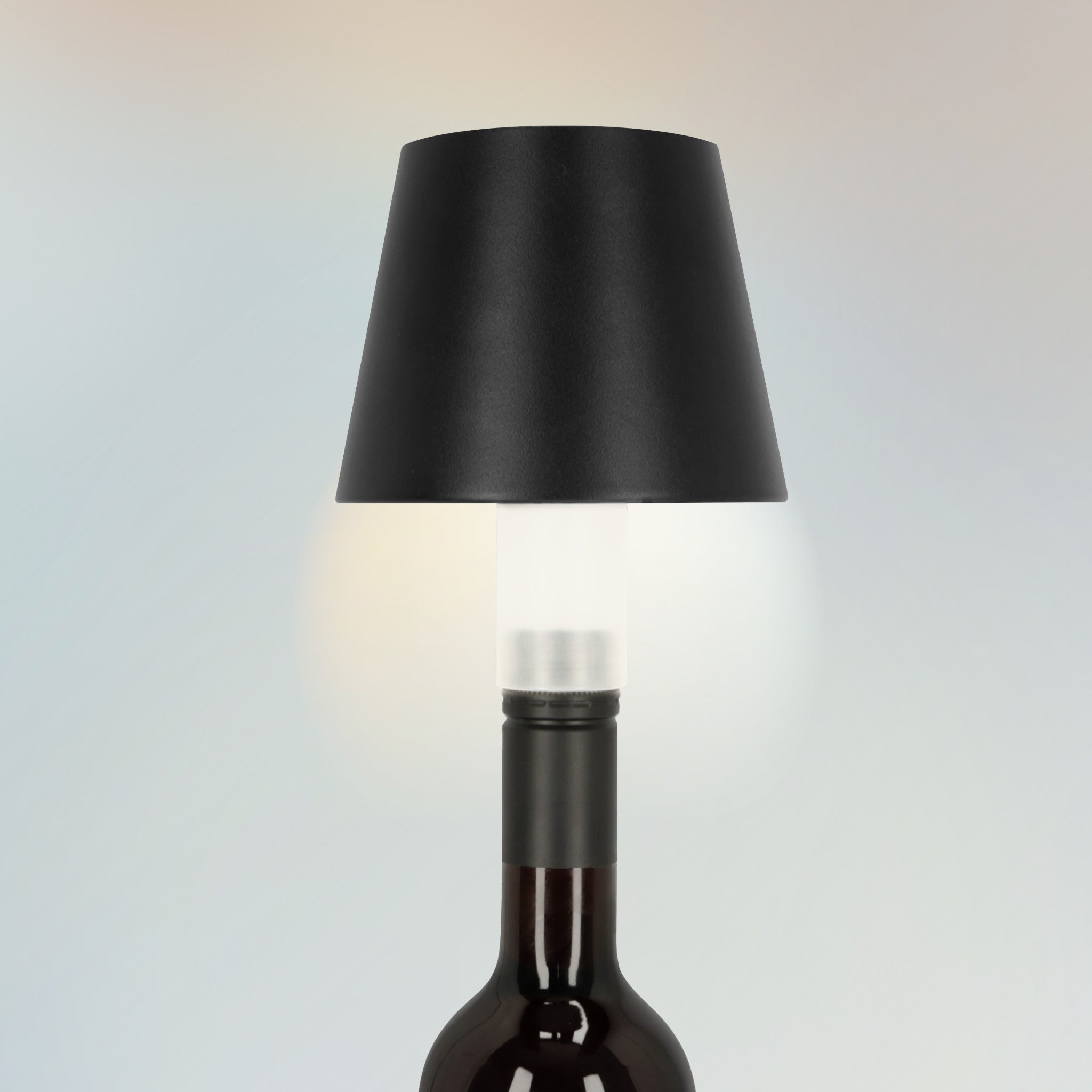 2-in-1 table/bottle lamp
