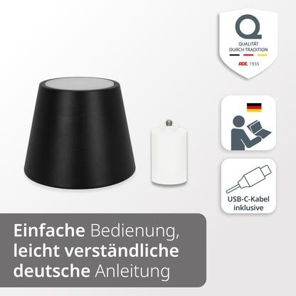 2-in-1 table/bottle lamp