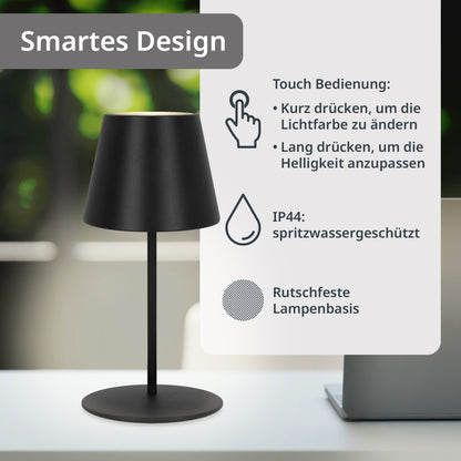 2-in-1 table/bottle lamp