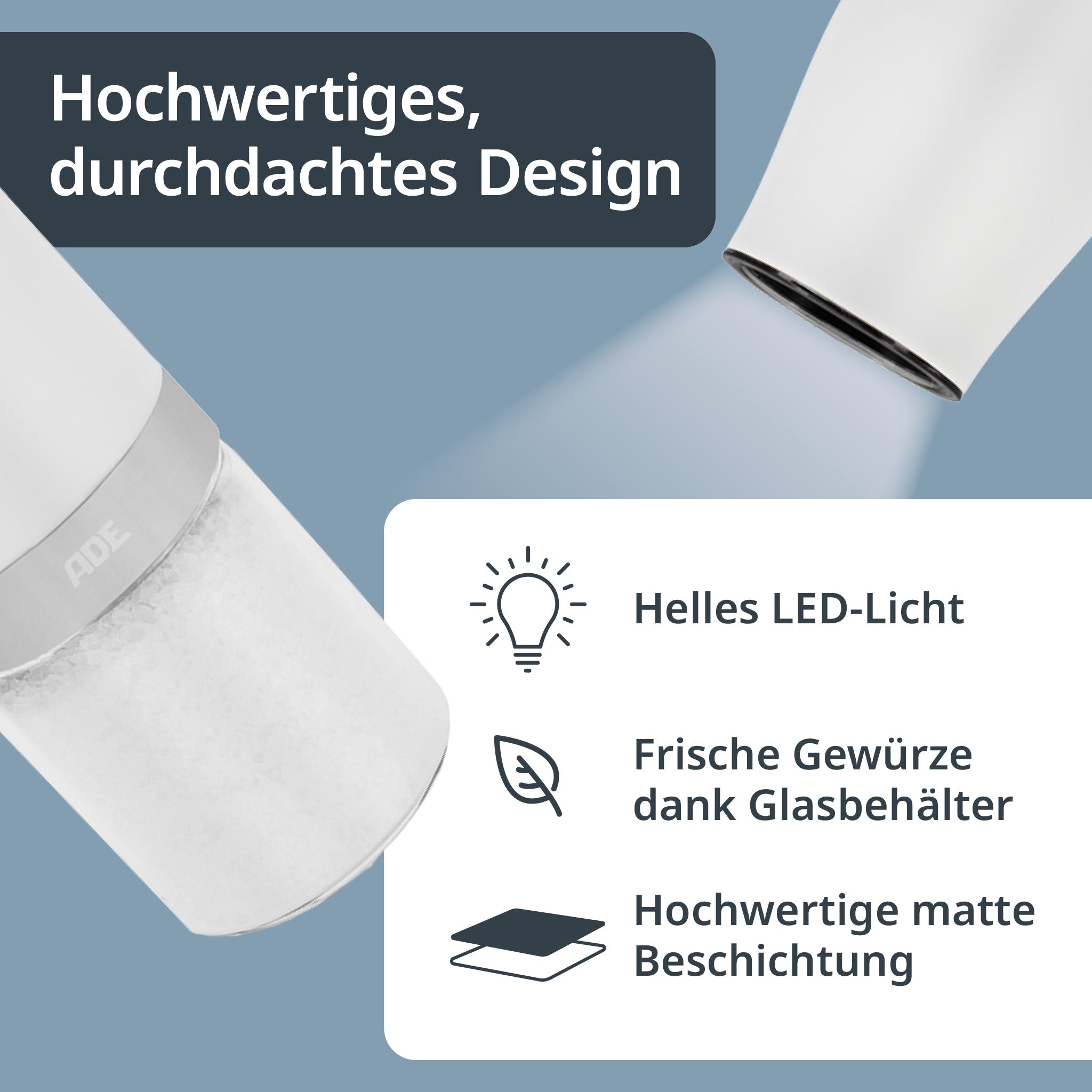 Elektrische Salz- und Pfeffermühle SET