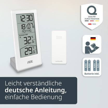Wetterstation mit Funk-Außensensor