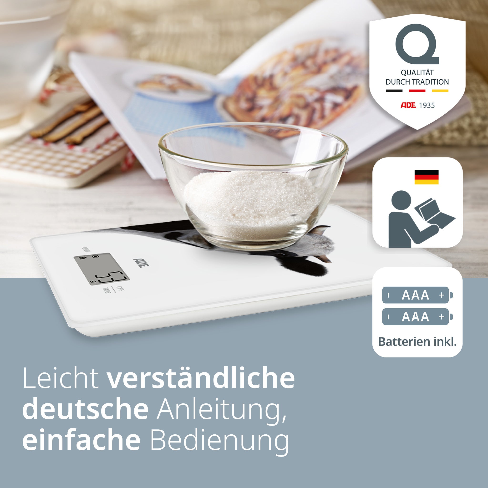 Digitale Küchenwaage Inka