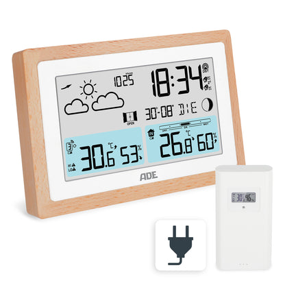 Wetterstation mit Funk-Außensensor