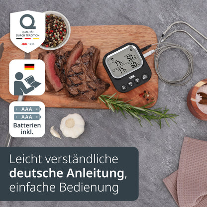 Digitales Bratenthermometer 2 Messfühler