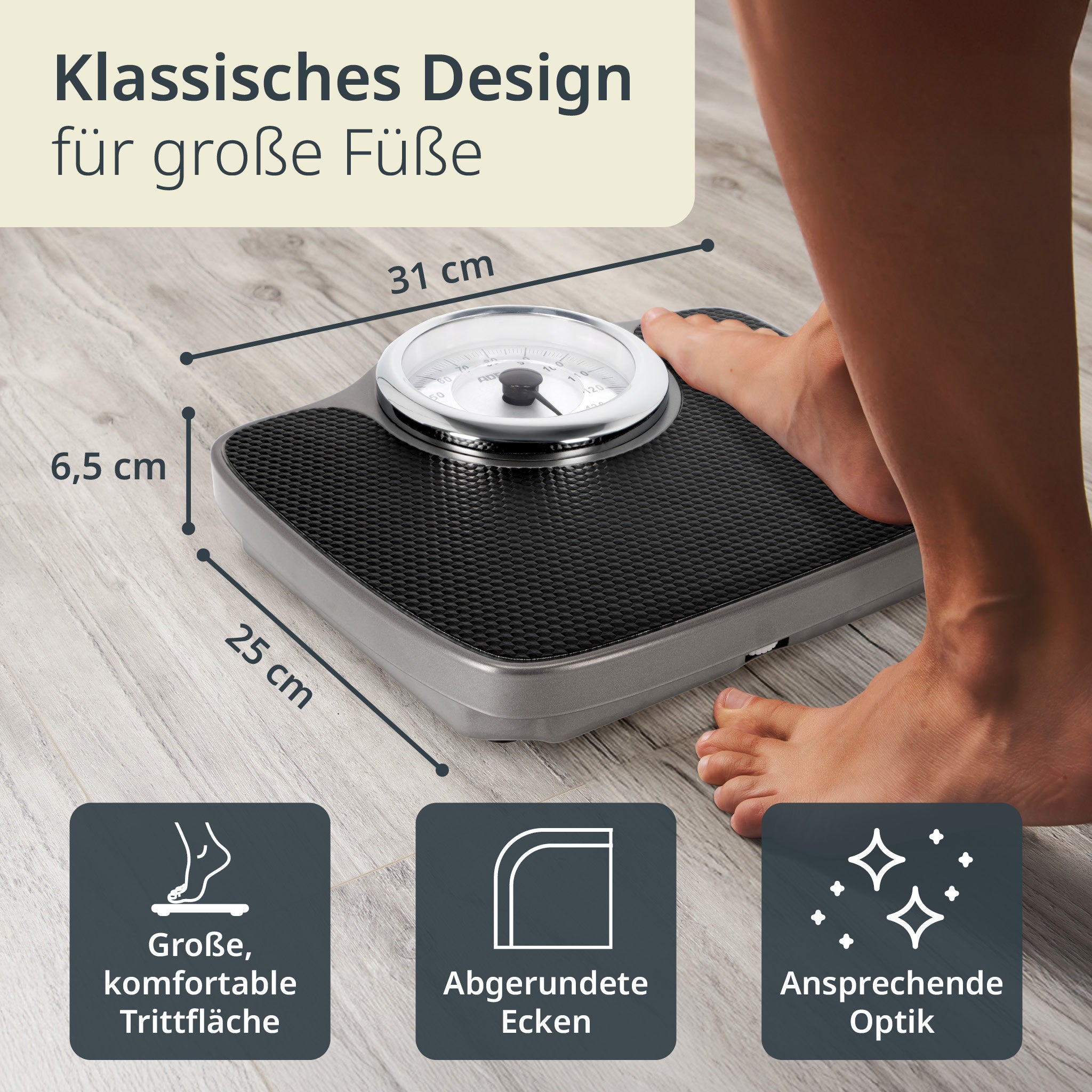 Mechanische Personenwaage ALMA