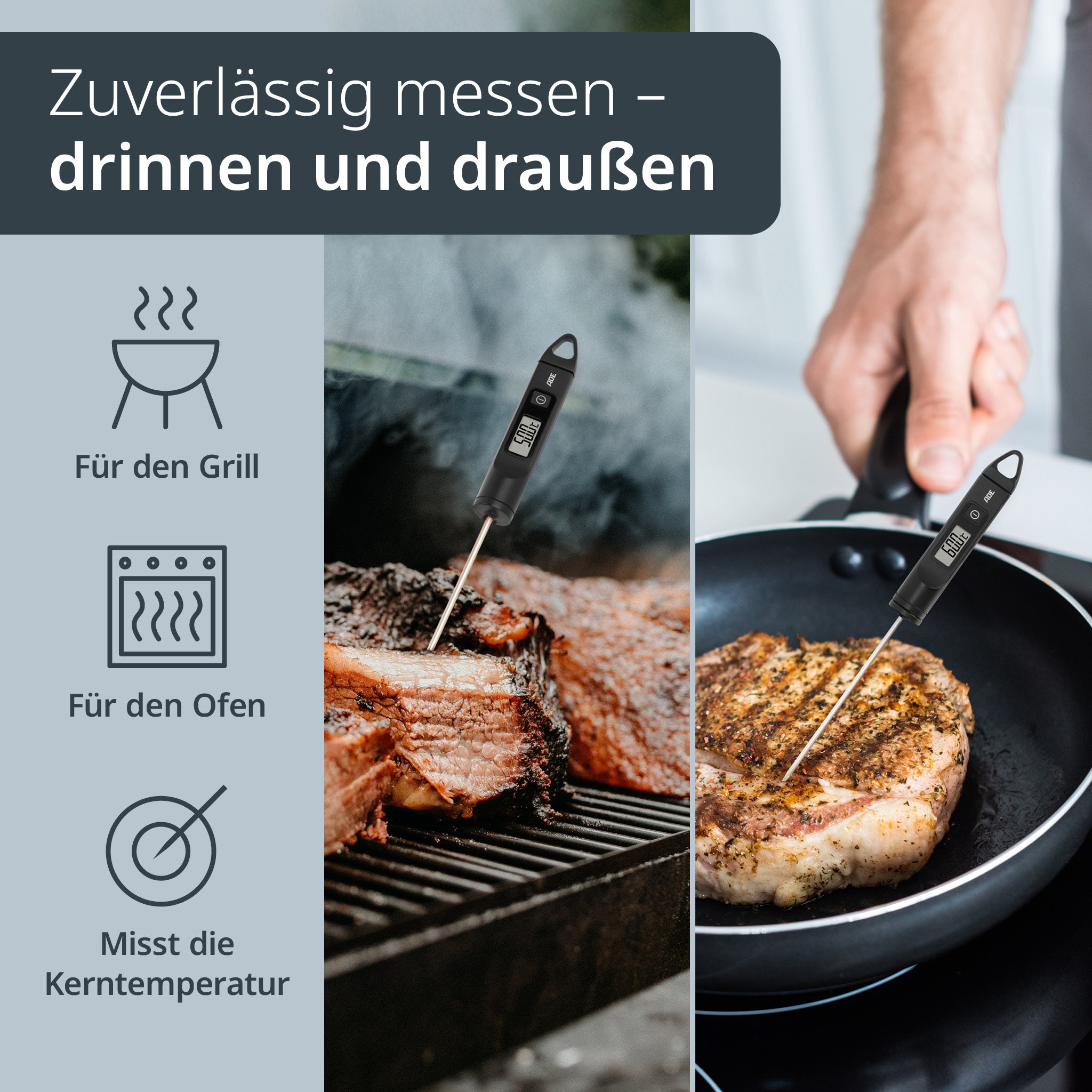 Digitales Bratentermometer