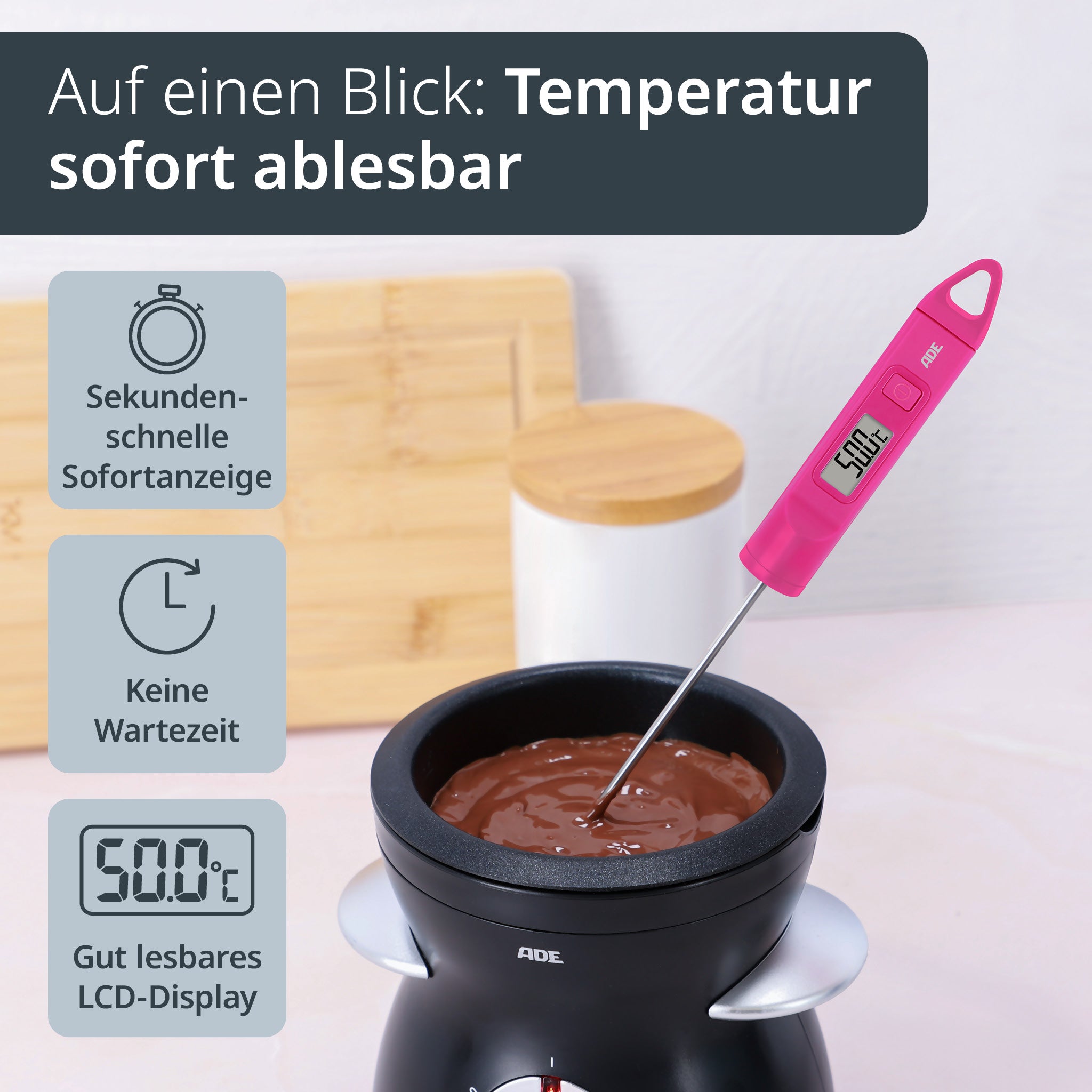 Digitales Bratentermometer