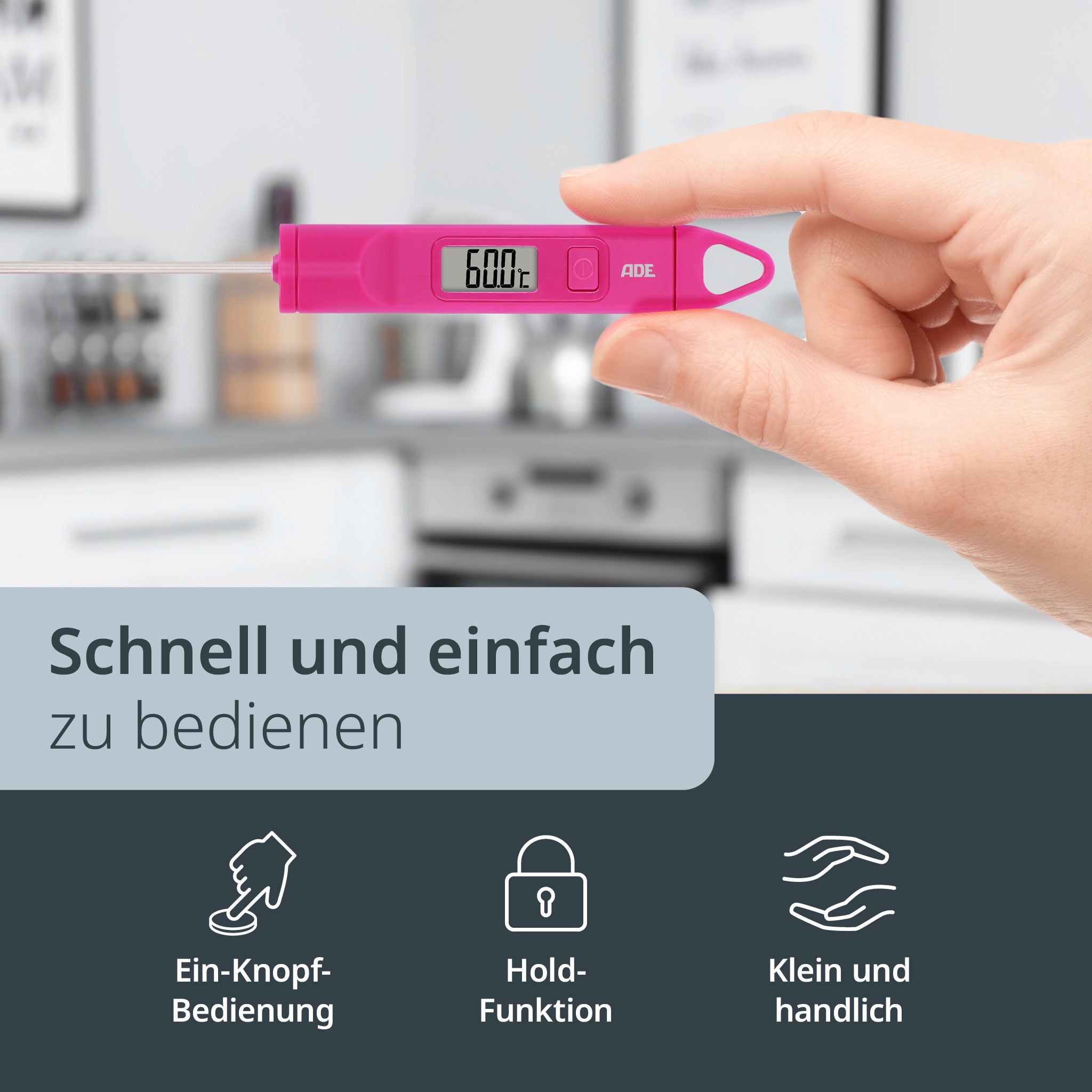 Digitales Bratentermometer