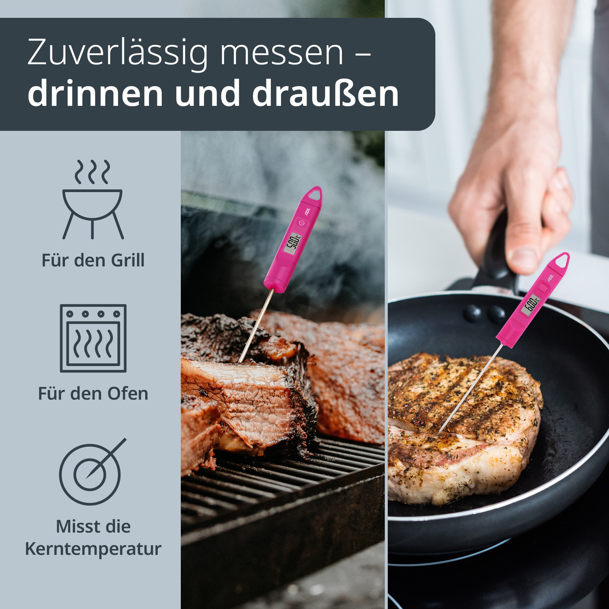 Digitales Bratentermometer