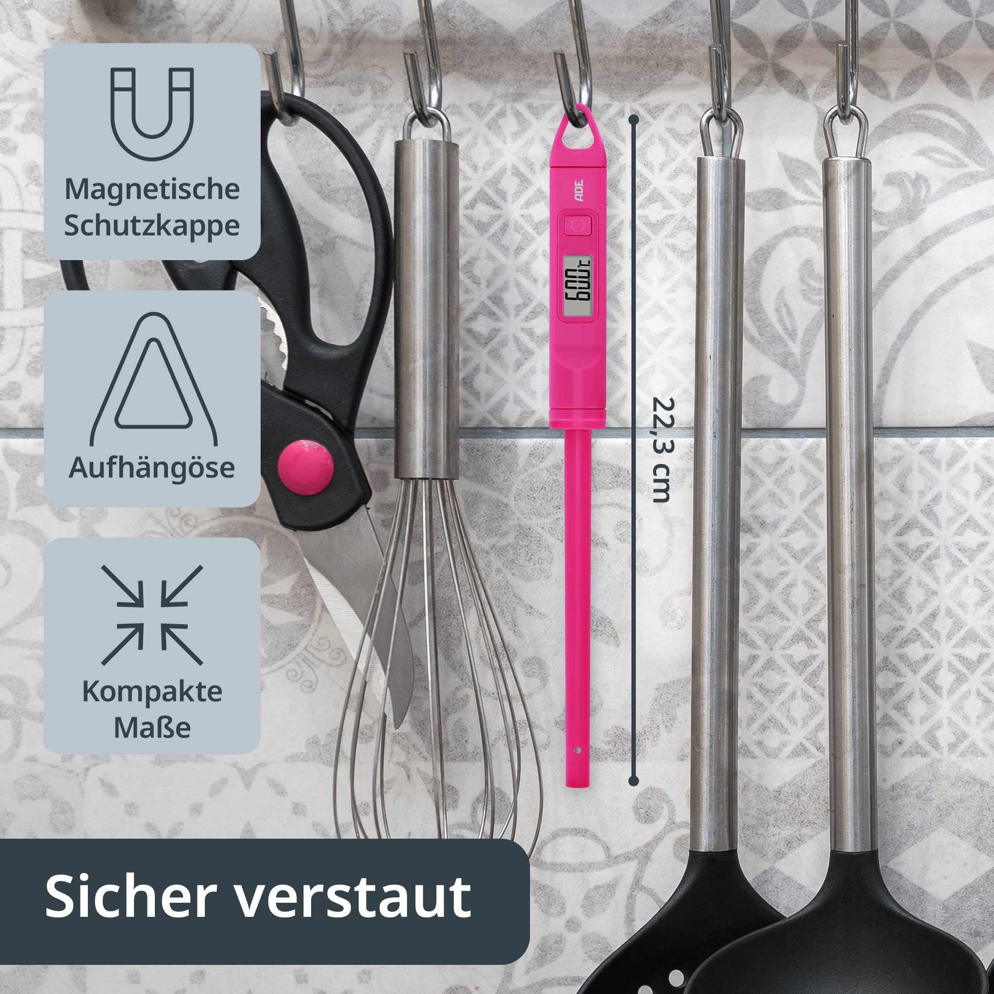 Digitales Bratentermometer