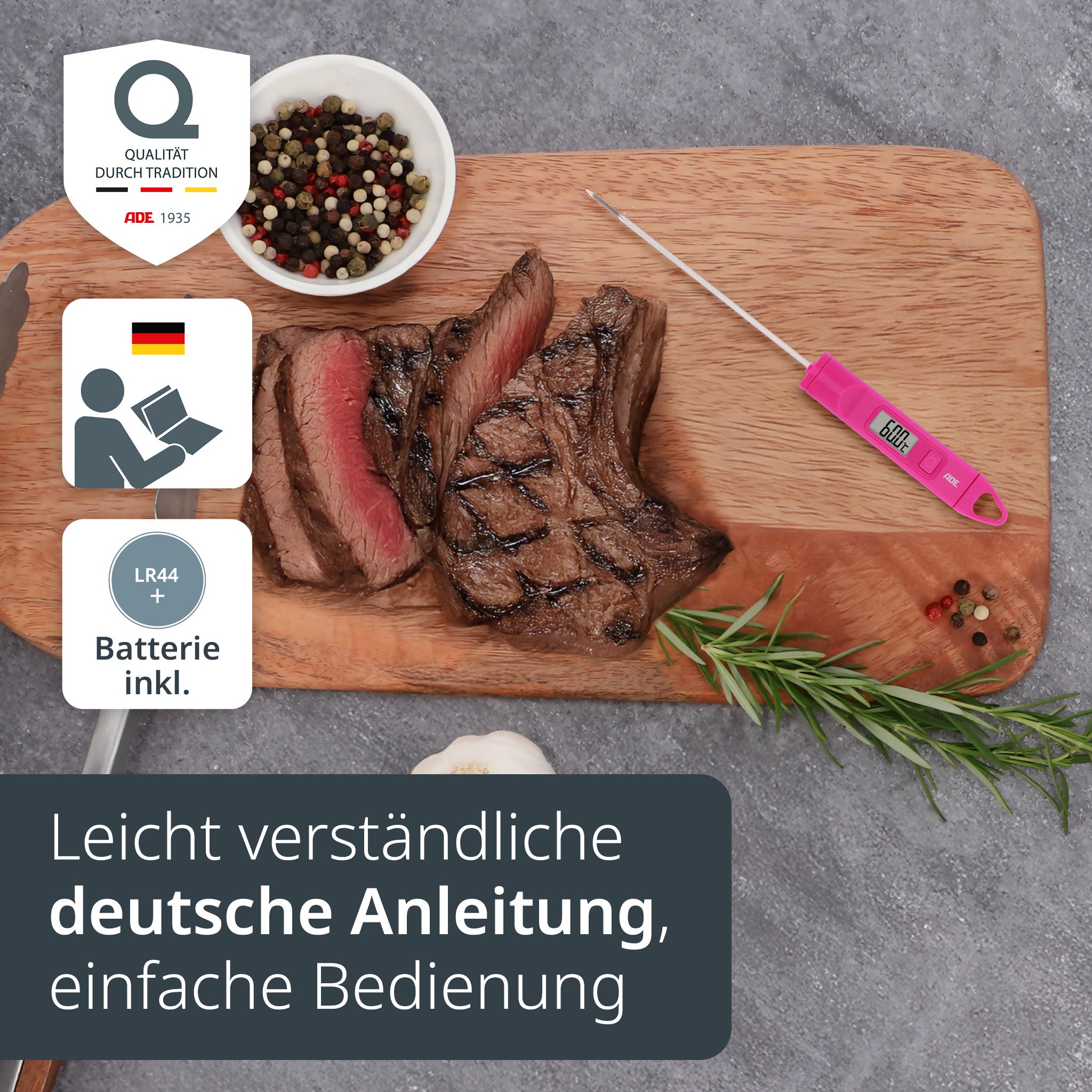 Digitales Bratentermometer