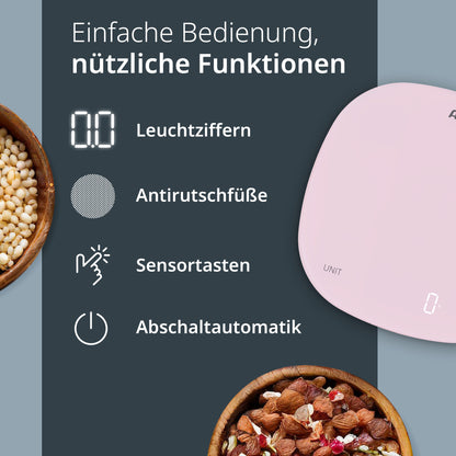 ADE digitale Küchenwaage Kyra