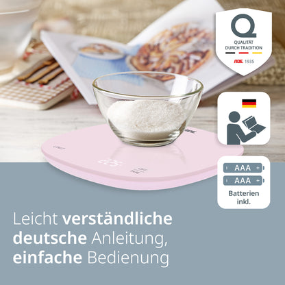 ADE digitale Küchenwaage Kyra