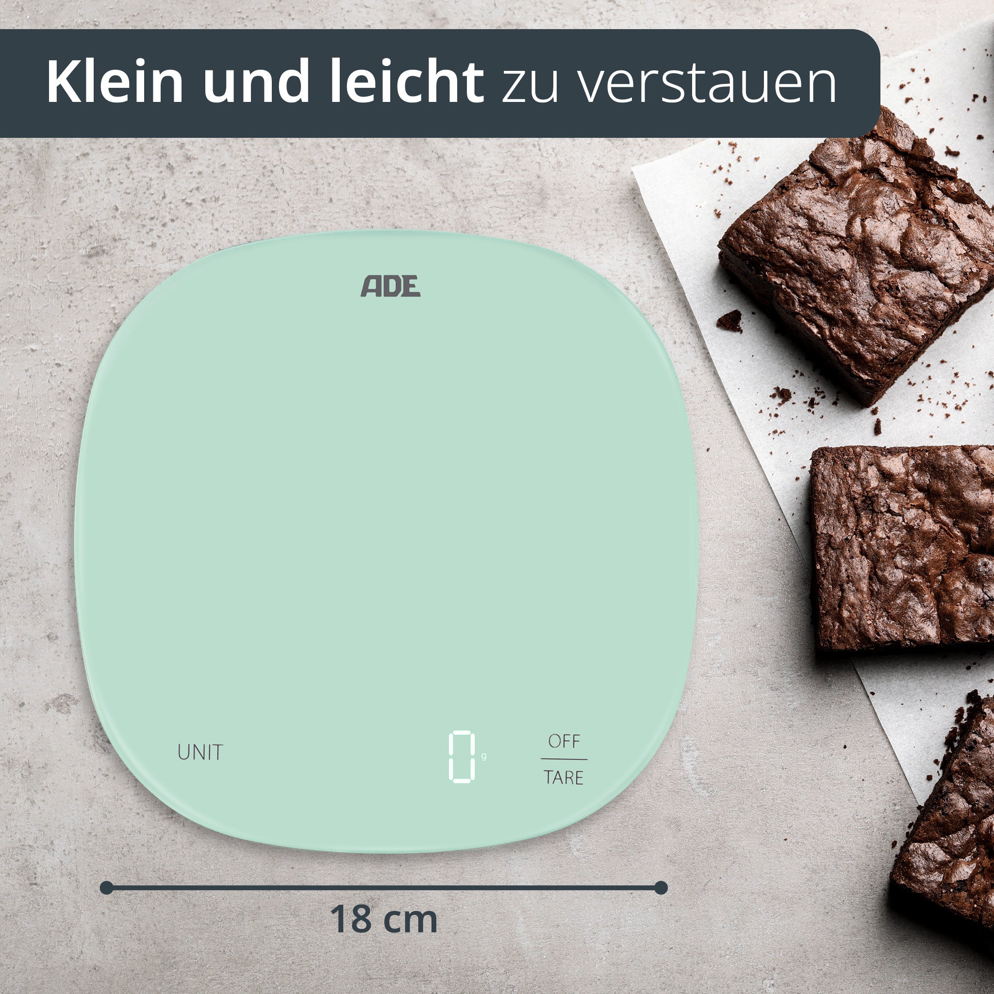 ADE digitale Küchenwaage Kyra