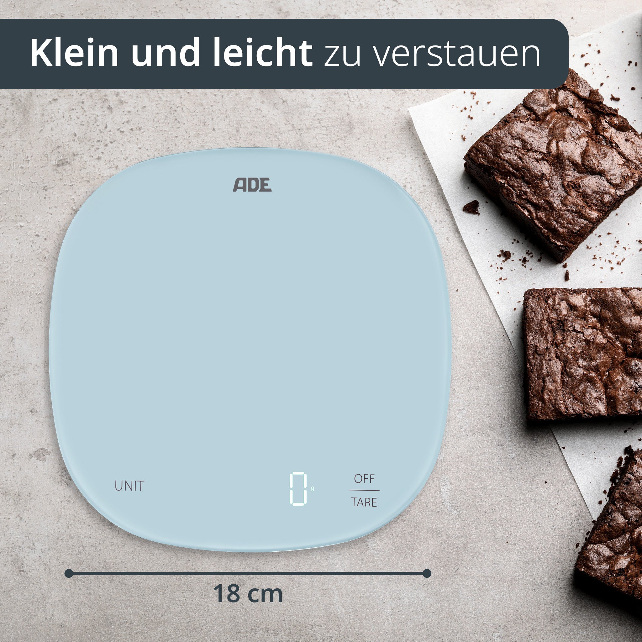 ADE digitale Küchenwaage Kyra