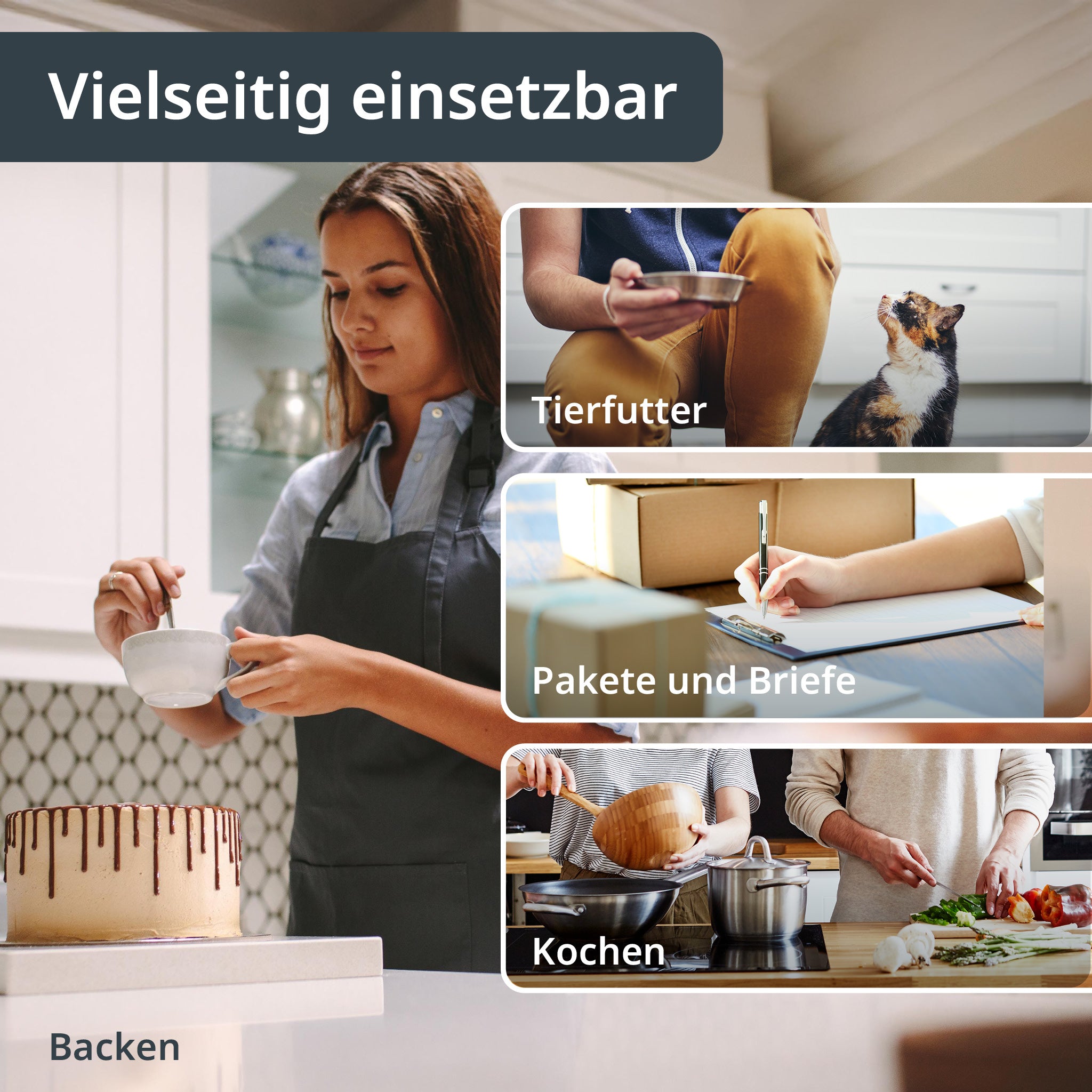 ADE digitale Küchenwaage Kyra