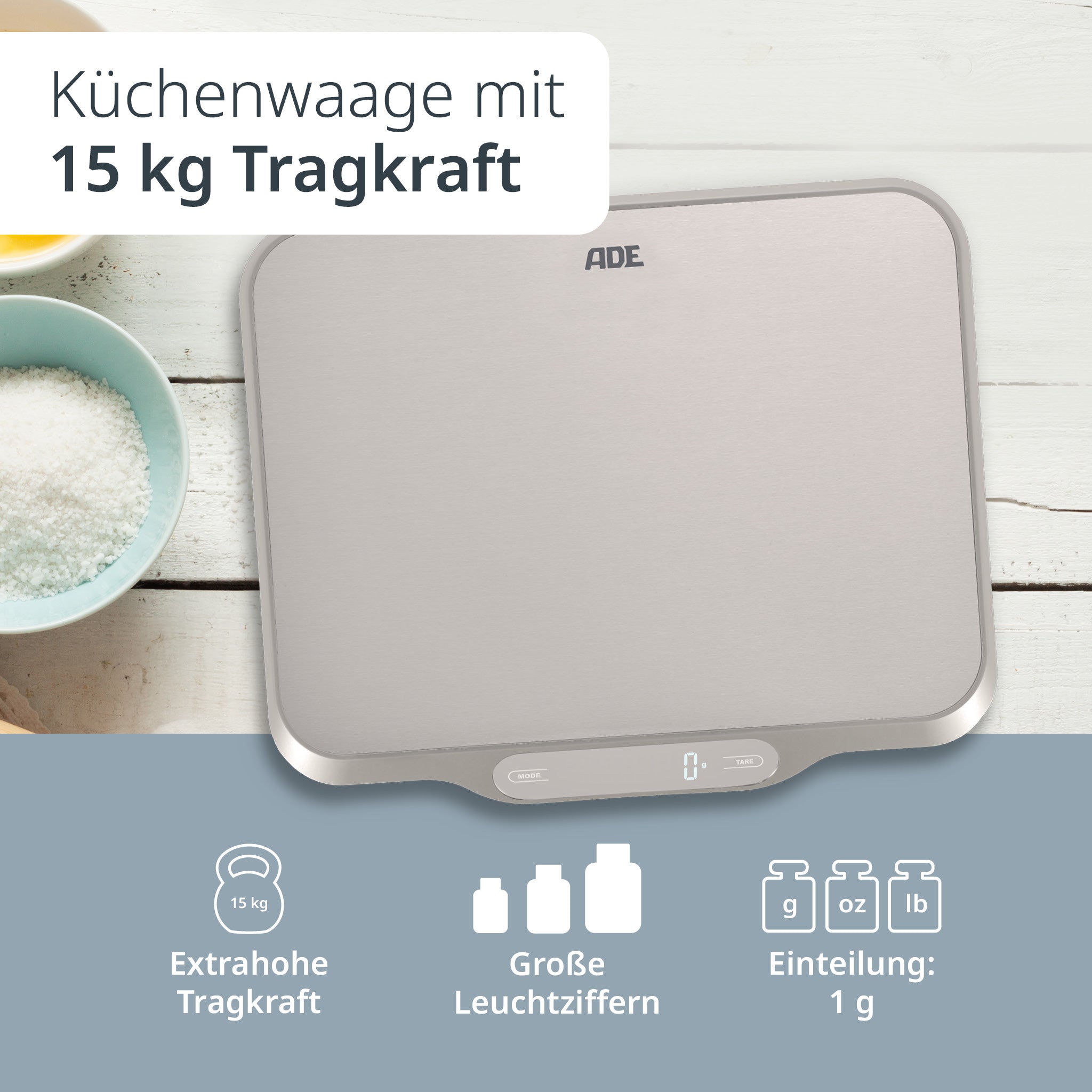 Digitale Küchenwaage Ladina