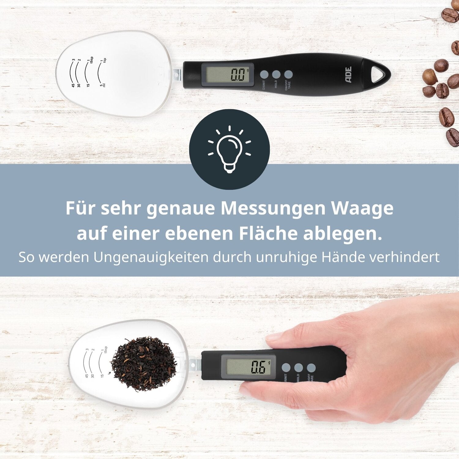 Digitale Löffelwaage