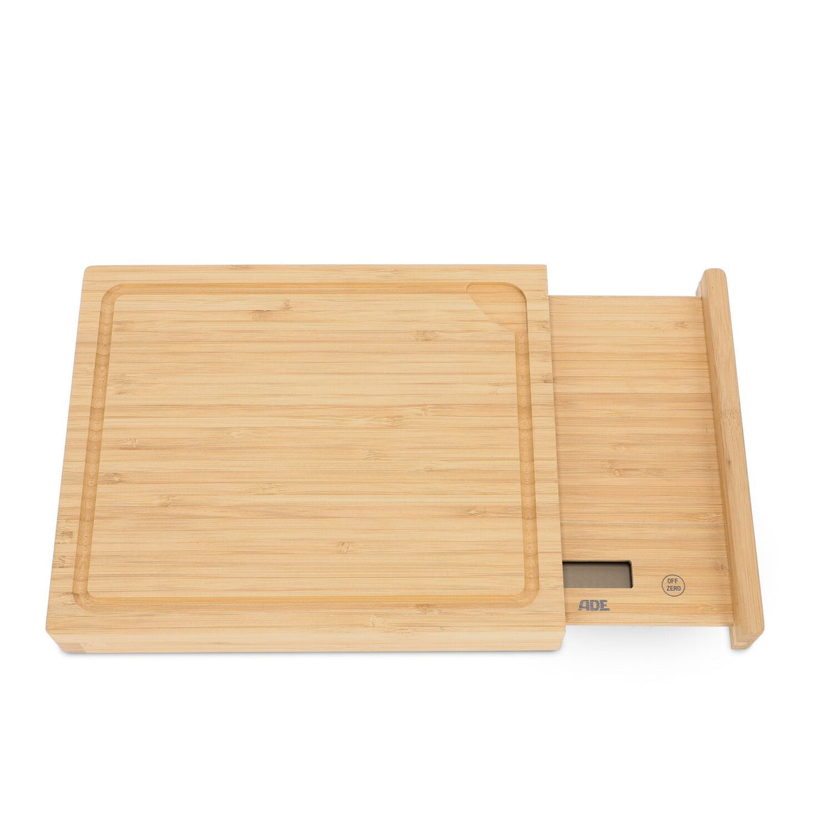 Cutting board with Claire kitchen scale