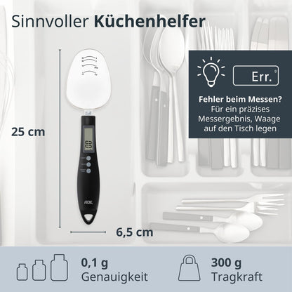 Digitale Löffelwaage