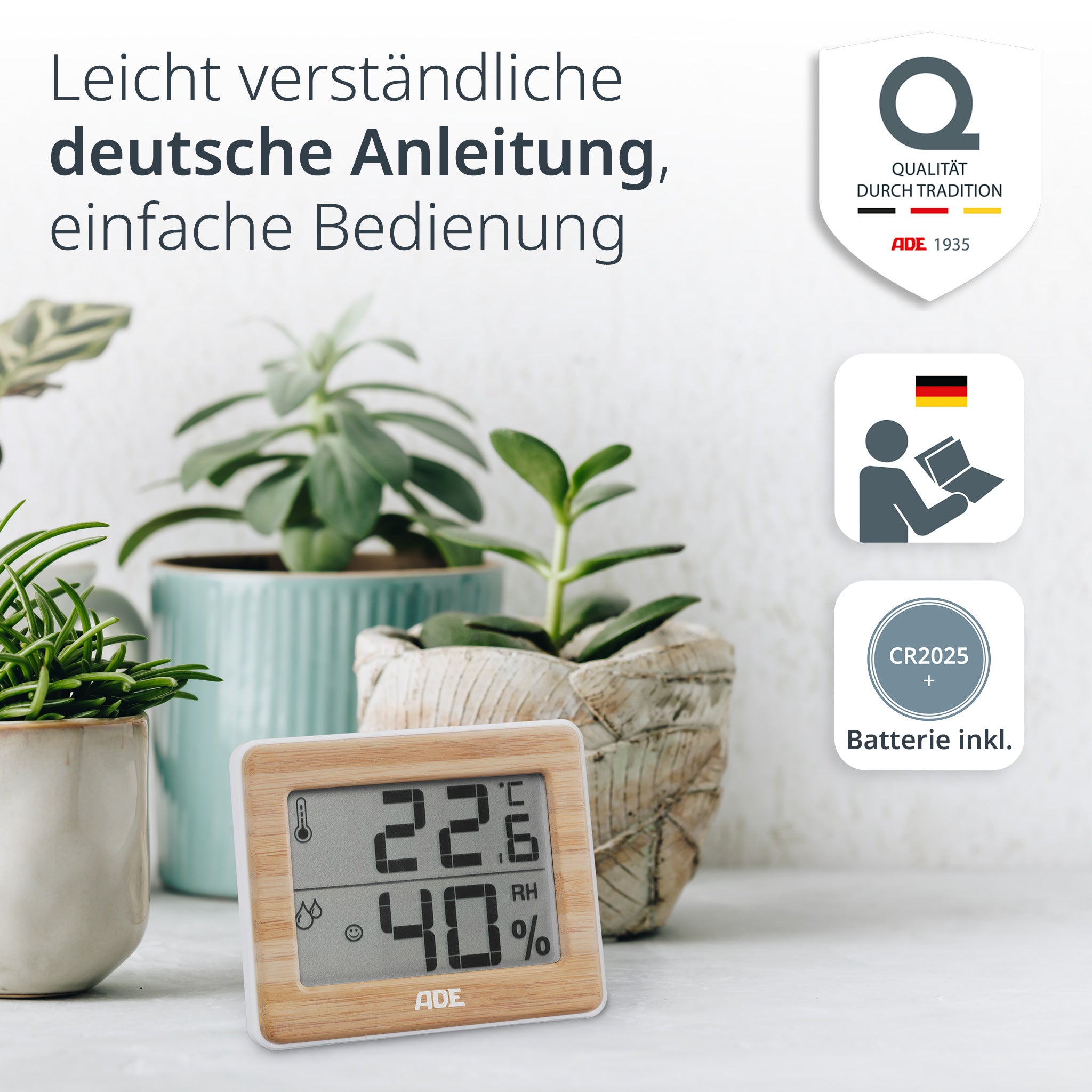 Digitales Thermo-/Hygrometer