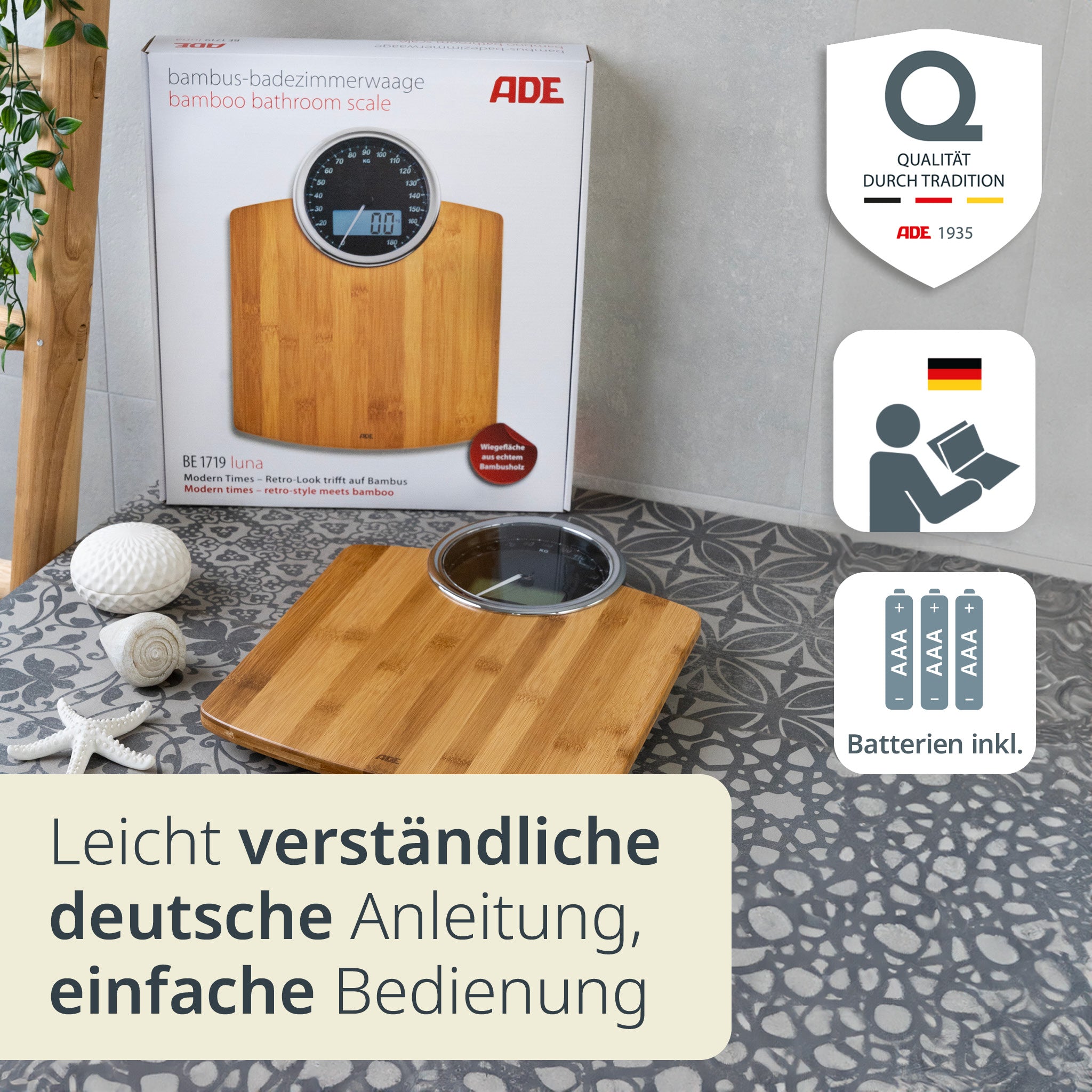 Digitale Personenwaage Luna