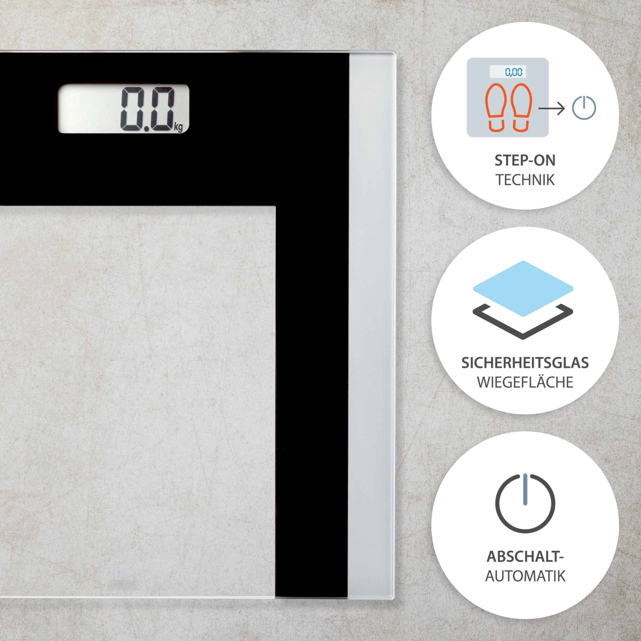 Digitale Personenwaage Ylvie