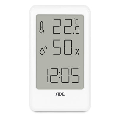 Digitales Thermo-/Hygrometer mit Uhr