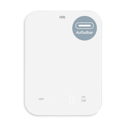 Digitale Küchenwaage mit USB-C