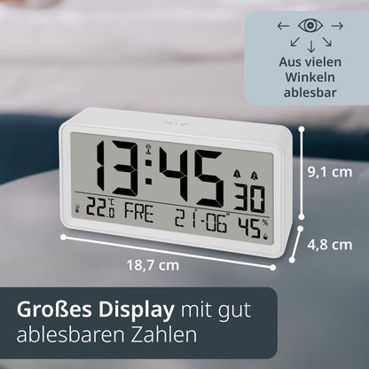 Digitale Tisch- und Wanduhr