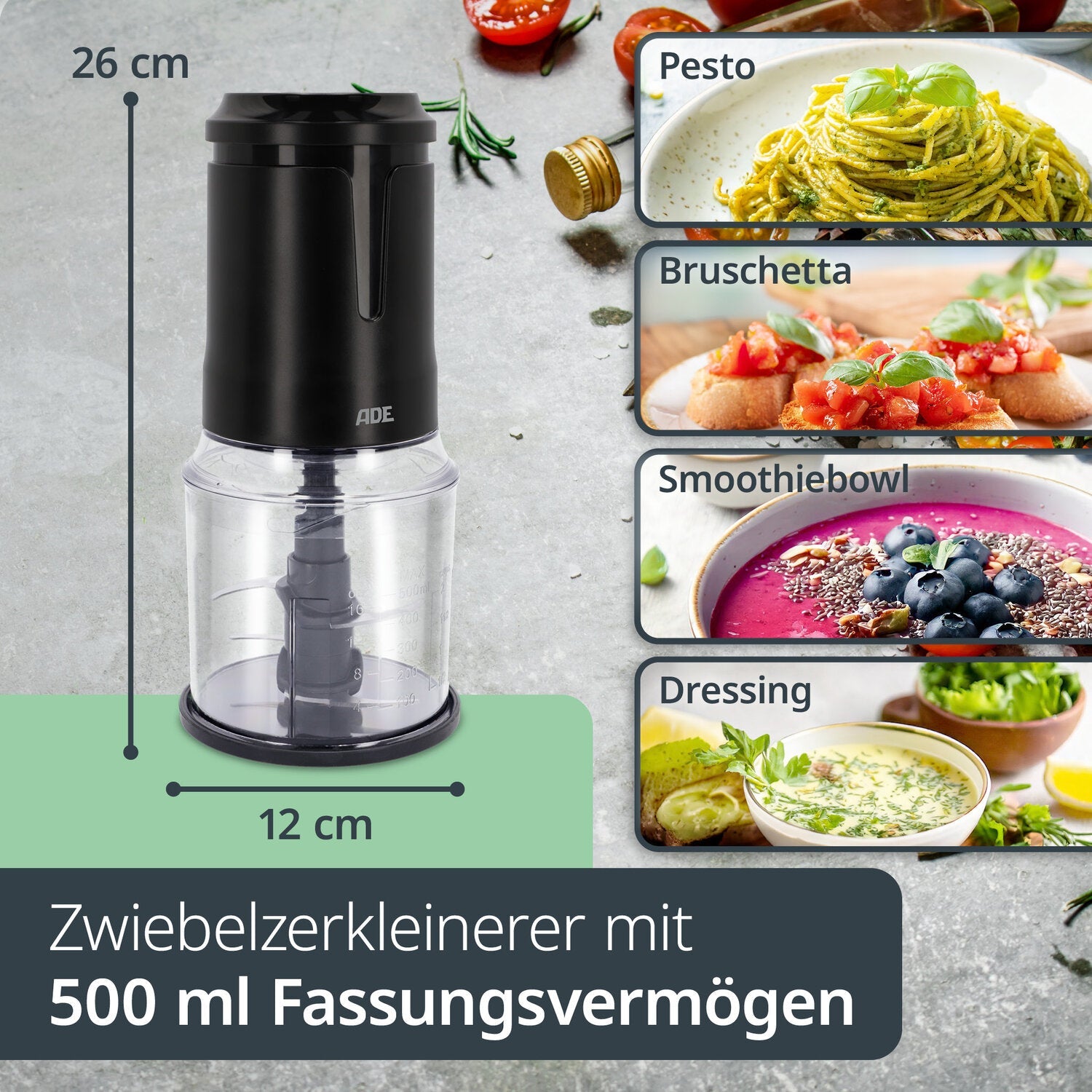 Elektrischer Zerkleinerer