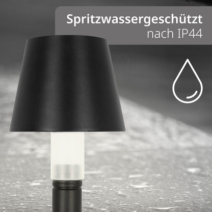 2-in-1 Tisch- und Flaschenleuchte