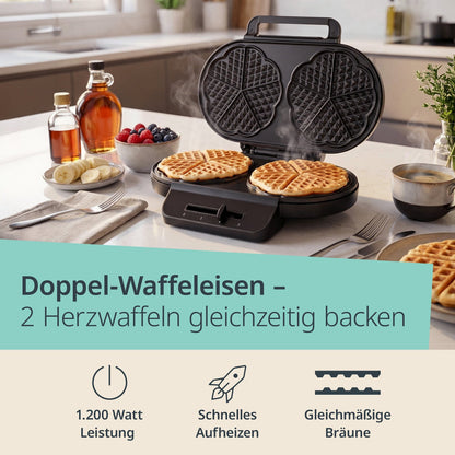 Doppel-Waffeleisen