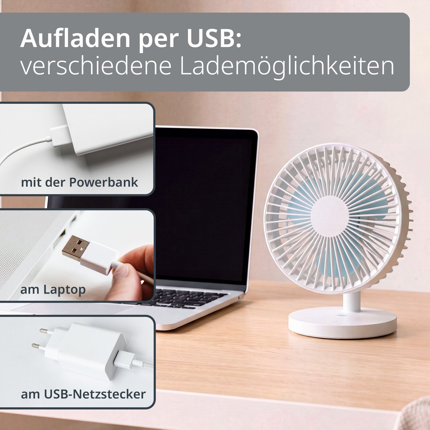 Elektrischer Tischventilator